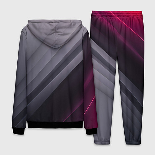 Мужской костюм Color black grey / 3D-Черный – фото 2