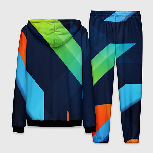 Мужской костюм Multicolored / 3D-Черный – фото 2