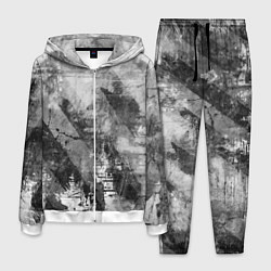 Мужской костюм Абстракция - atomic gray