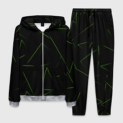 Костюм мужской Color green line, цвет: 3D-меланж