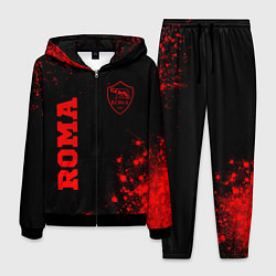 Костюм мужской Roma - red gradient вертикально, цвет: 3D-черный