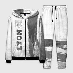 Костюм мужской Lyon - white gradient по-вертикали, цвет: 3D-черный