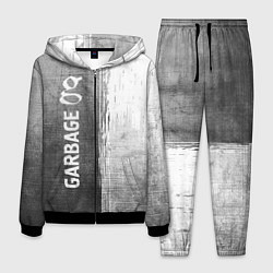Костюм мужской Garbage - grey gradient по-вертикали, цвет: 3D-черный