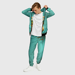 Костюм мужской Trippi Troppi рыба мем, цвет: 3D-черный — фото 2