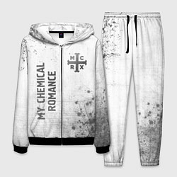 Костюм мужской My Chemical Romance - white gradient вертикально, цвет: 3D-черный