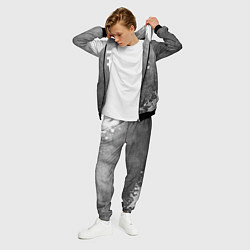 Костюм мужской OneRepublic - grey gradient вертикально, цвет: 3D-черный — фото 2