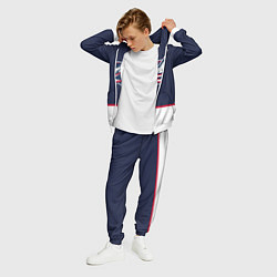 Костюм мужской Коламбус Блю Джекетс хоккей, цвет: 3D-белый — фото 2