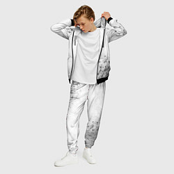 Костюм мужской Rust - white gradient вертикально, цвет: 3D-черный — фото 2