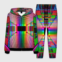 Костюм мужской Неоновая галерея, цвет: 3D-черный