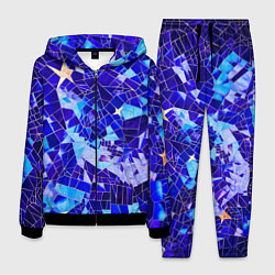 Костюм мужской Небо-Звезды, цвет: 3D-черный