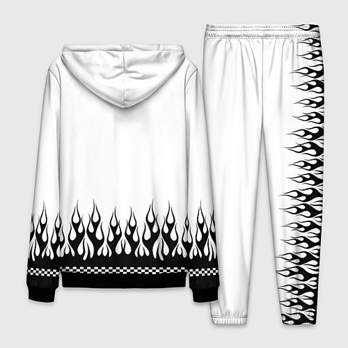 Мужской костюм Dead white - Bones / 3D-Черный – фото 2