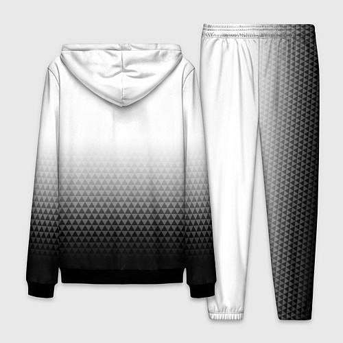 Мужской костюм Нью Джерси Девилз - из белого в черный / 3D-Черный – фото 2