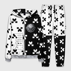Костюм мужской Doom x minecraft pattern, цвет: 3D-меланж
