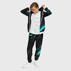 Костюм мужской Doom neon stripes, цвет: 3D-белый — фото 2