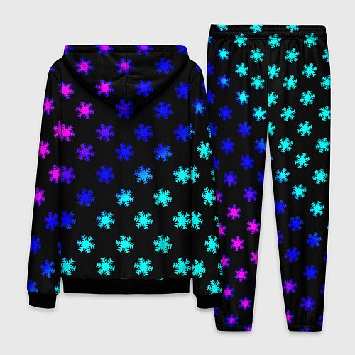 Мужской костюм Doom winter neon / 3D-Черный – фото 2
