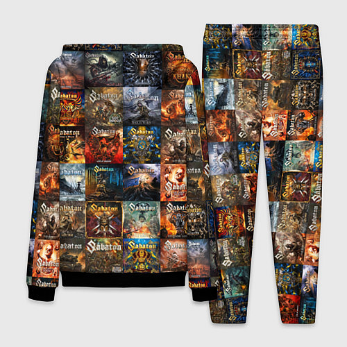 Мужской костюм Sabaton - обложки альбомов и песен / 3D-Черный – фото 2