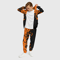 Костюм мужской Хэллоуин тыквы и призраки, цвет: 3D-черный — фото 2