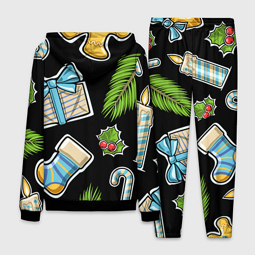 Мужской костюм Christmas soul / 3D-Черный – фото 2