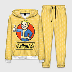Костюм мужской Fallout 4: Pip-Boy, цвет: 3D-белый