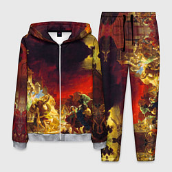 Костюм мужской Брюллов Последний день Помпеи, цвет: 3D-меланж