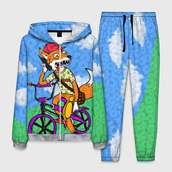 Костюм мужской Drop Dead: Wild Fox, цвет: 3D-меланж