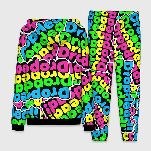 Мужской костюм Drop Dead: Acid Pattern / 3D-Черный – фото 2