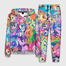 Костюм мужской My Little Pony, цвет: 3D-меланж