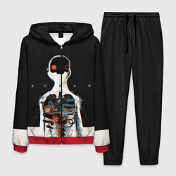 Костюм мужской Three Days Grace: Skeleton, цвет: 3D-красный