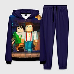 Костюм мужской Minecraft Men's, цвет: 3D-черный