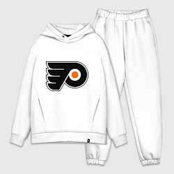 Мужской костюм оверсайз Philadelphia Flyers, цвет: белый