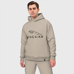 Мужской костюм оверсайз Jaguar, цвет: миндальный — фото 2