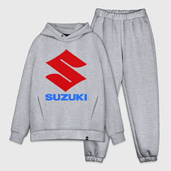 Мужской костюм оверсайз Suzuki, цвет: меланж
