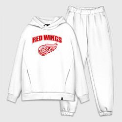 Мужской костюм оверсайз Detroit Red Wings цвета белый — фото 1