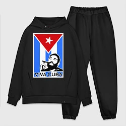 Мужской костюм оверсайз Fidel: Viva, Cuba!, цвет: черный