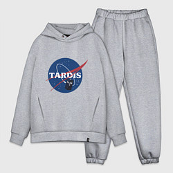Мужской костюм оверсайз Tardis NASA, цвет: меланж