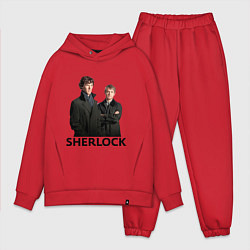 Мужской костюм оверсайз Sherlock