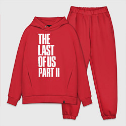 Мужской костюм оверсайз The Last of Us: Part II, цвет: красный