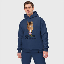 Мужской костюм оверсайз BoJack Horseman, цвет: тёмно-синий — фото 2