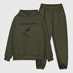Мужской костюм оверсайз Shinedown: Sound of Madness, цвет: хаки