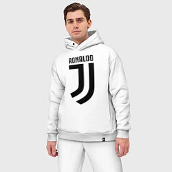 Мужской костюм оверсайз Ronaldo CR7, цвет: белый — фото 2