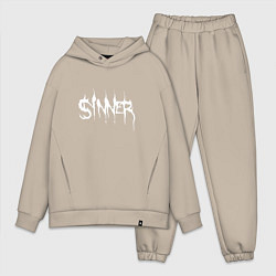 Мужской костюм оверсайз Real Sinner