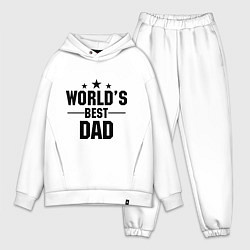 Мужской костюм оверсайз Worlds best DADDY