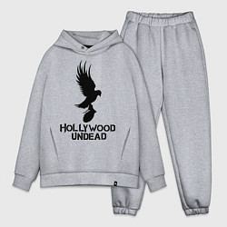 Мужской костюм оверсайз Hollywood Undead, цвет: меланж