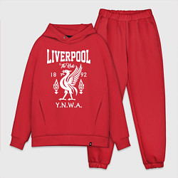 Мужской костюм оверсайз Liverpool YNWA, цвет: красный