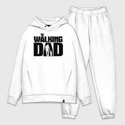 Мужской костюм оверсайз The walking dad, цвет: белый