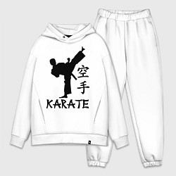 Мужской костюм оверсайз Karate craftsmanship, цвет: белый