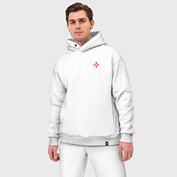Мужской костюм оверсайз UMBRELLA CORP, цвет: белый — фото 2