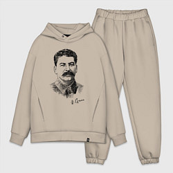 Мужской костюм оверсайз Товарищ Сталин