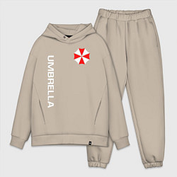 Мужской костюм оверсайз UMBRELLA CORP