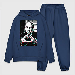 Мужской костюм оверсайз Ленин Oko, цвет: тёмно-синий